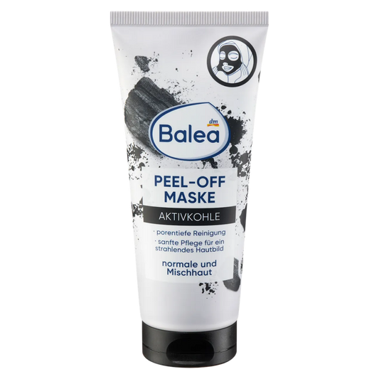 Balea Peel-Off Face Mask Activated Charcoal – 100 ml