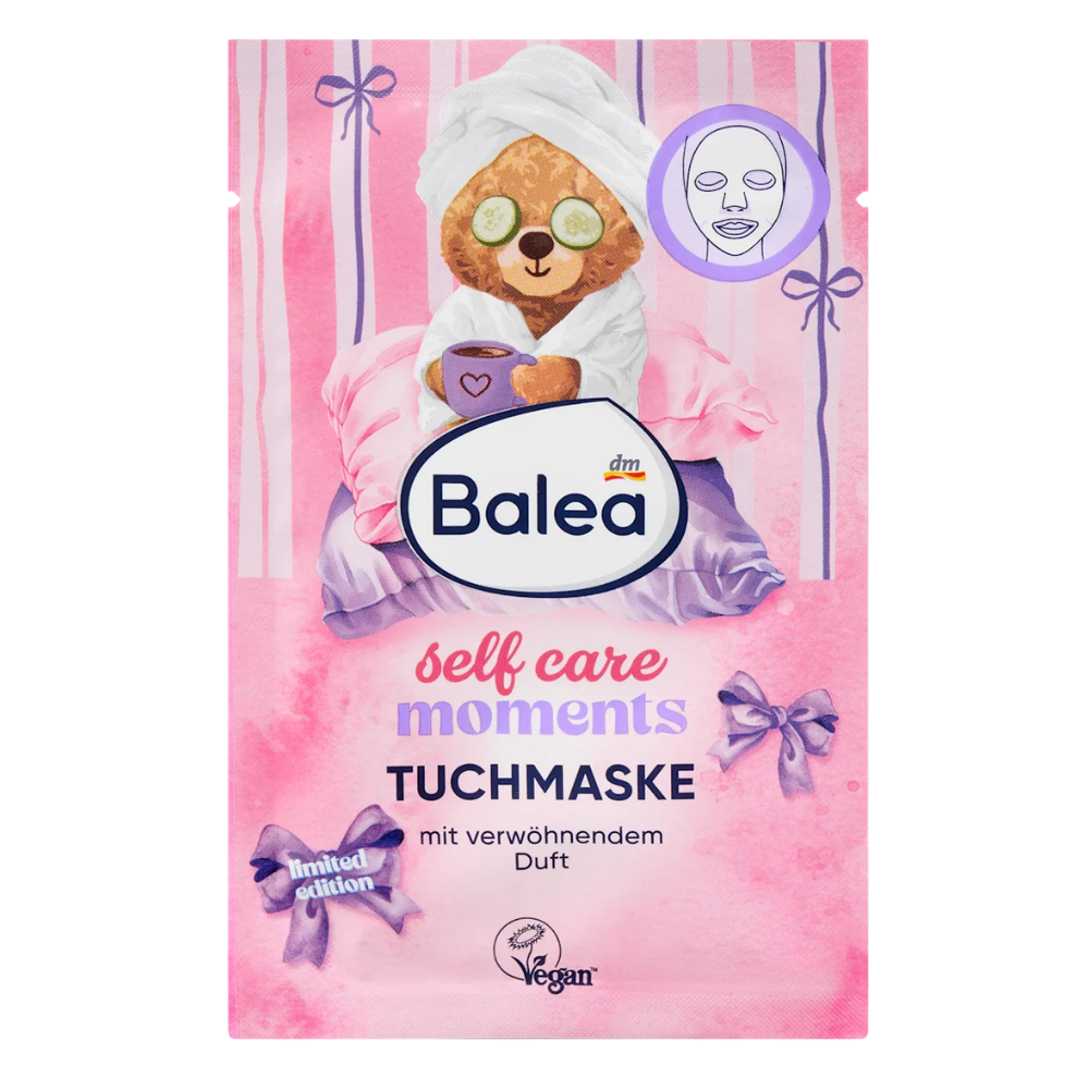 Balea Sheet Mask "Selfcare Moments" – 1 pc