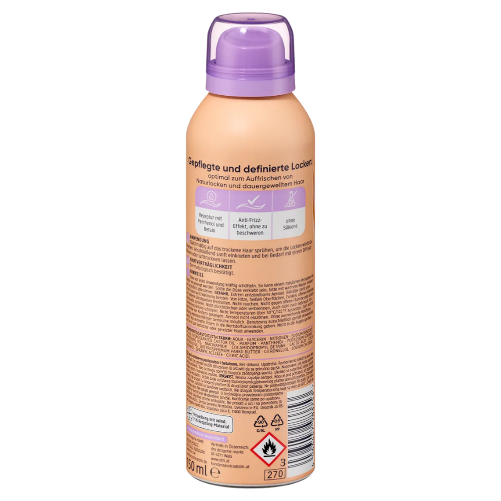 Balea Curl Revitalizing Spray – 150 ml