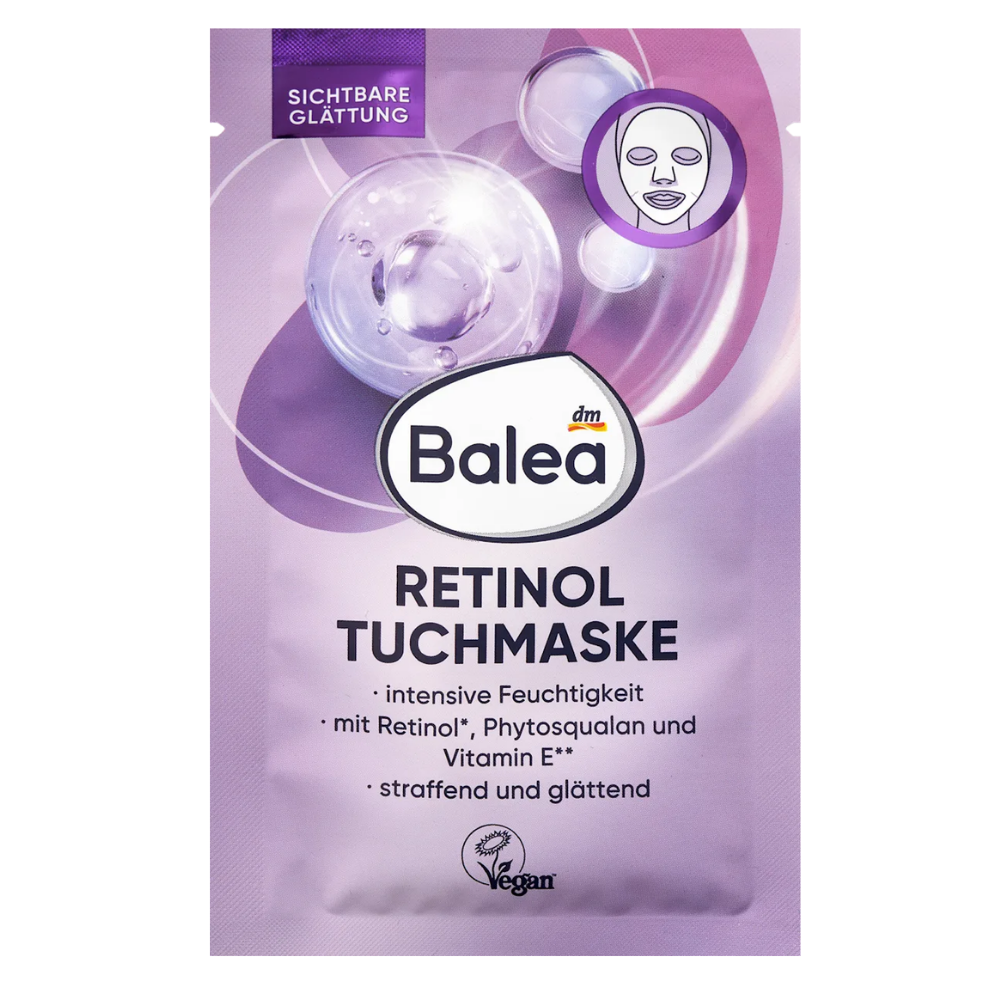 Balea Sheet Mask Retinol – 1 pc