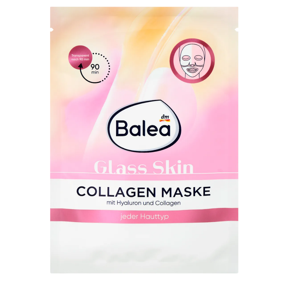 Balea Glass Skin Collagen Mask – 1 pc