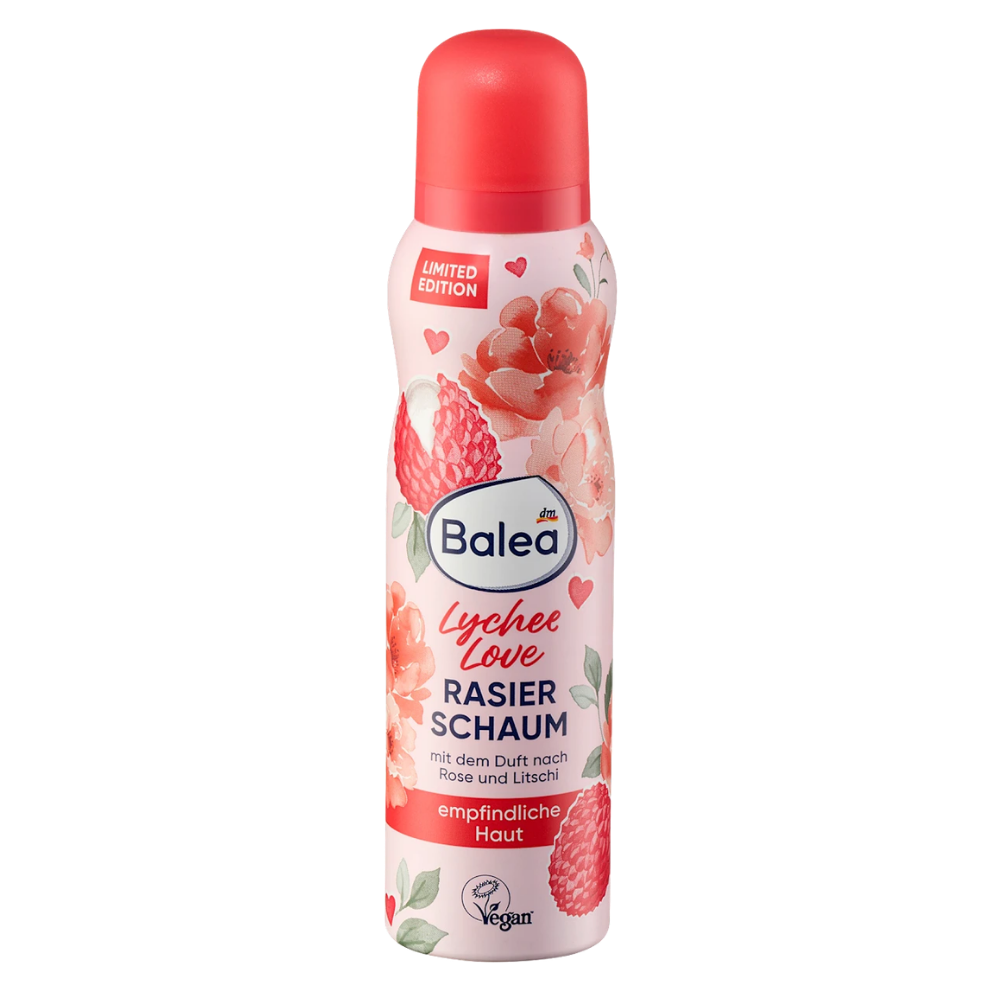 Balea Shaving Foam "Lychee Love" – 150 ml