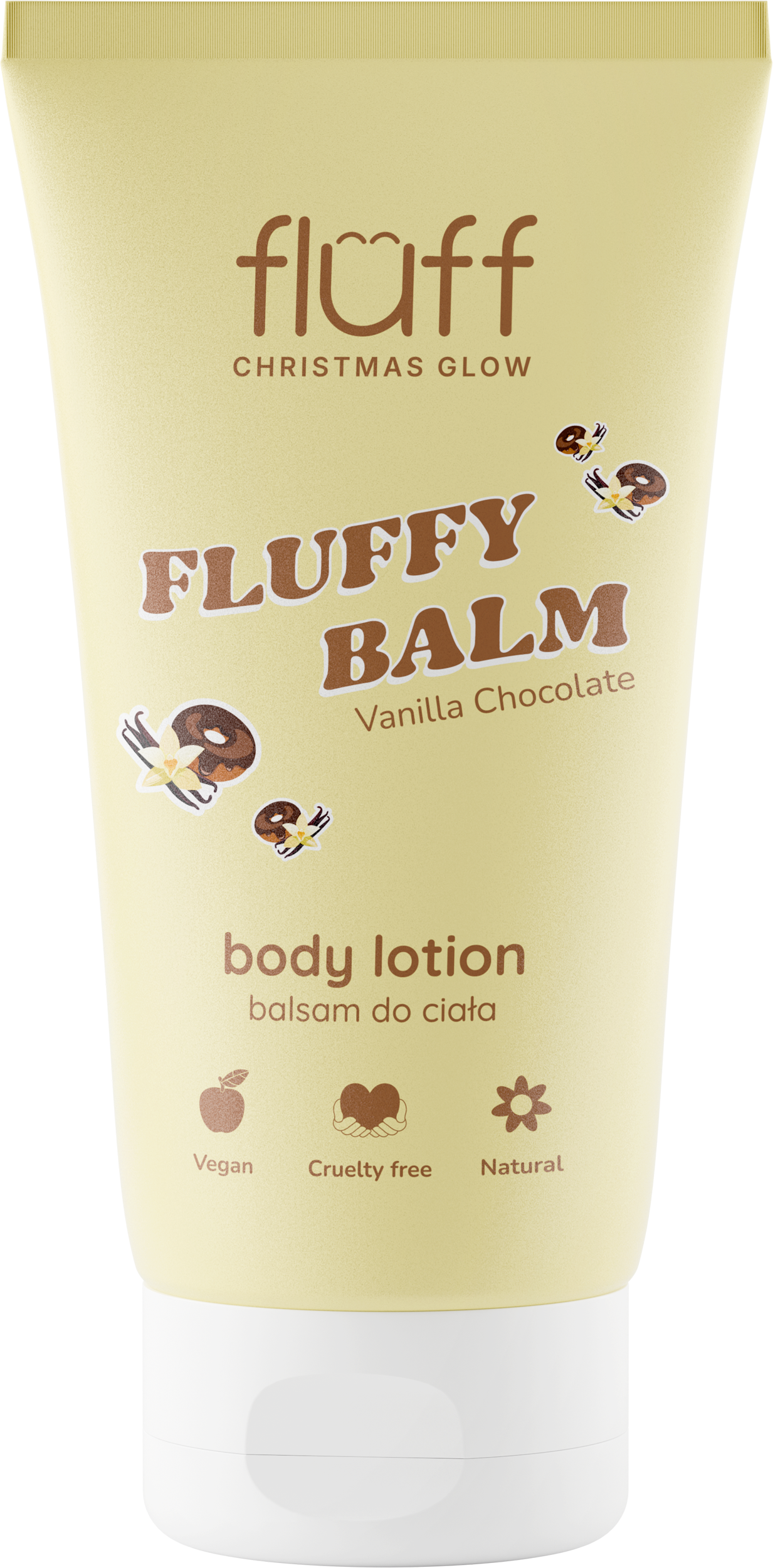 FLUFF - FACE & BODY CARE GIFT SET - VANILLA CHOCOLATE