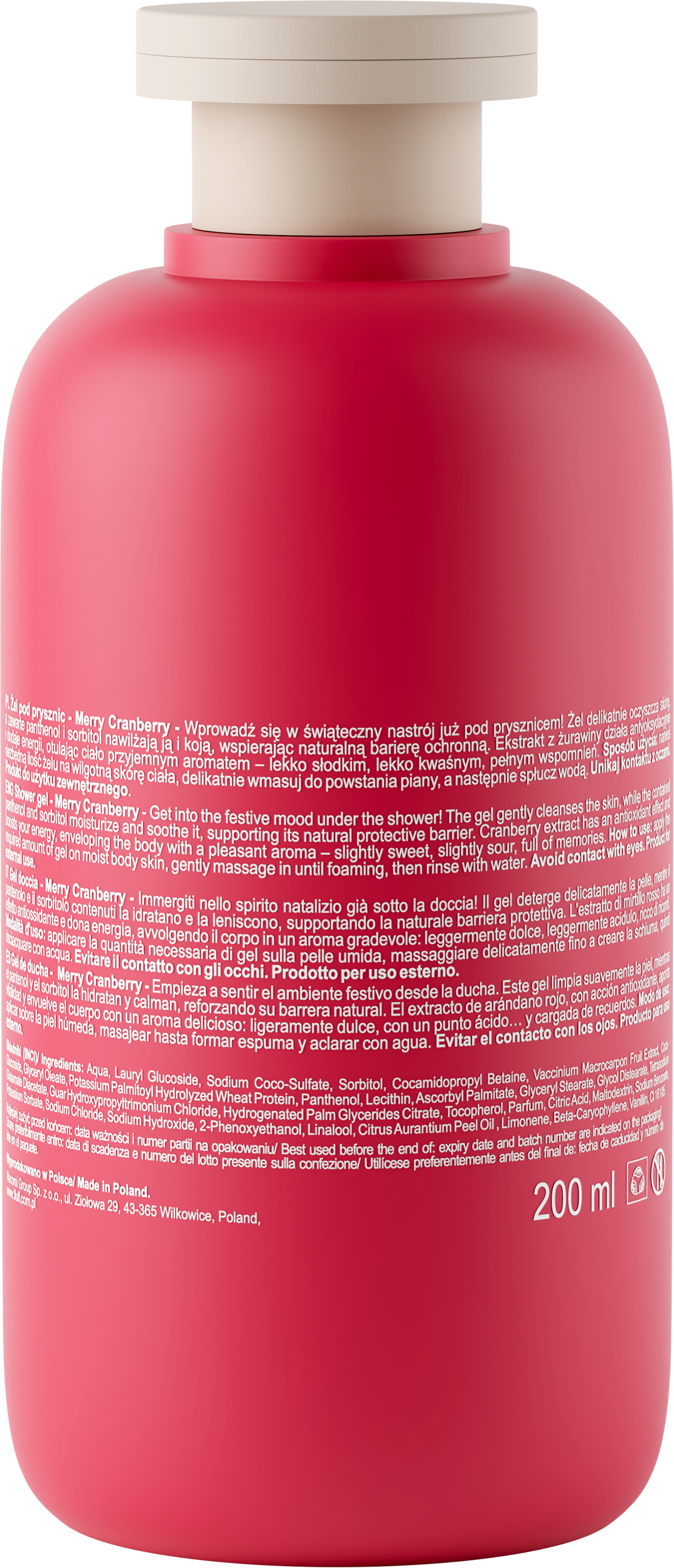 FFLUFF - ACE & BODY CARE GIFT SET - MERRY CRANBERRY