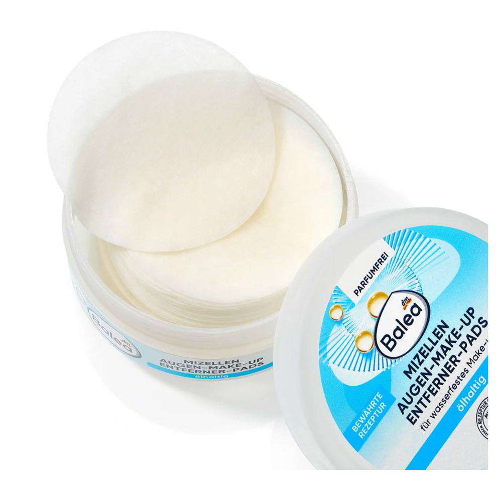 BALEA - MICELLAR OIL BASED EYE MAKEUP REMOVER PADS