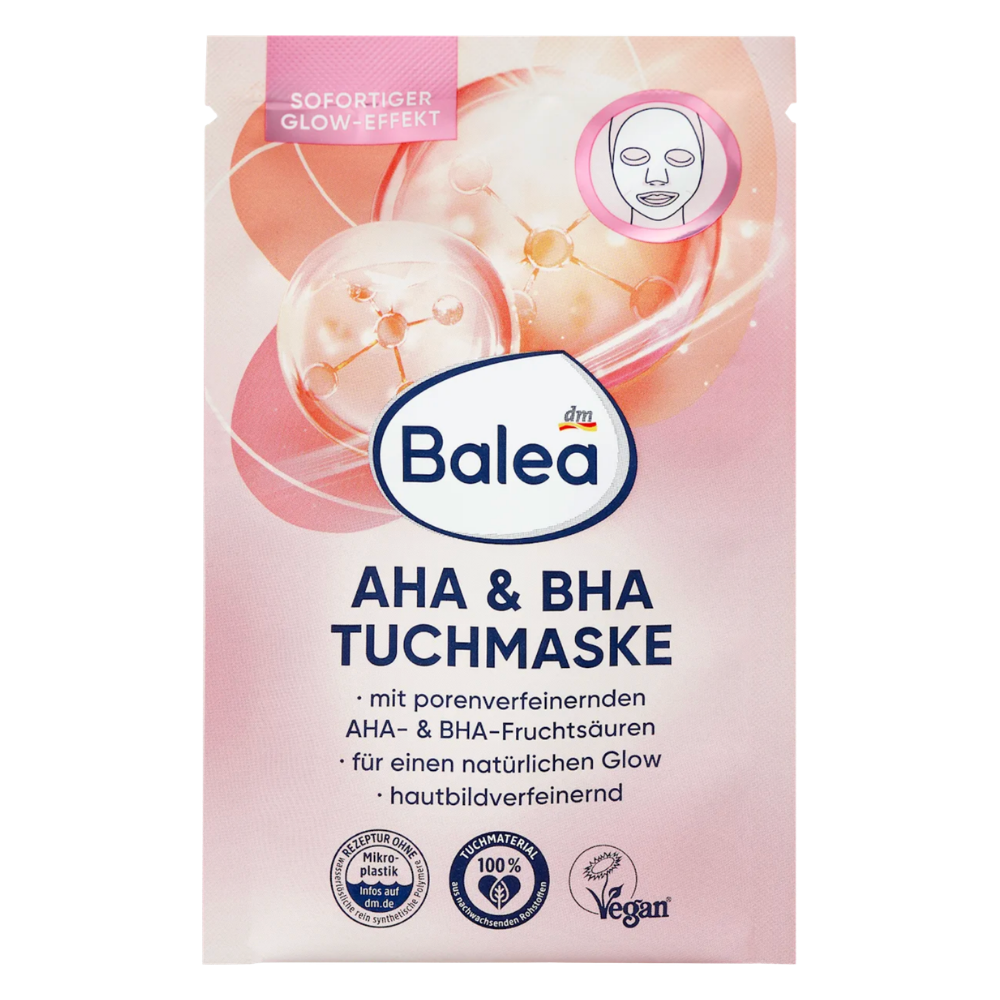 BALEA - SHEET AHA & BHA FACE MASK - 1 Sheet