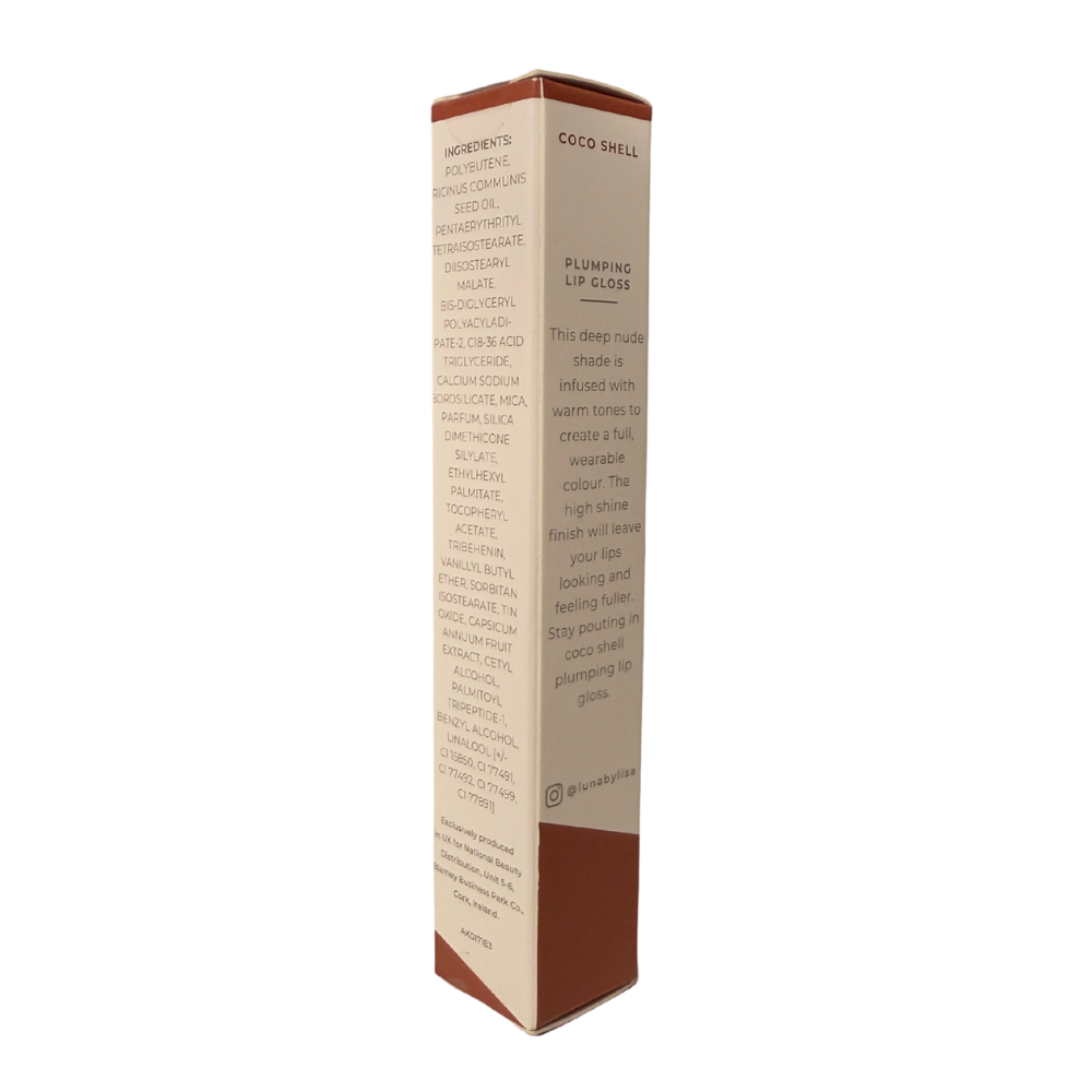 LUNA BY LISA JORDAN COCO SHELL PLUMPING LIP GLOSS