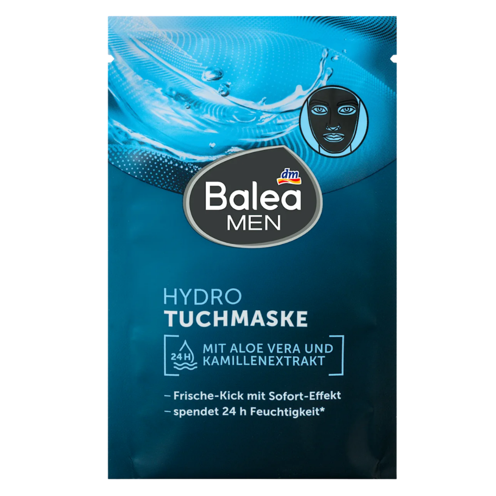 BALEA - HYDRO SHEET FACE MASK FOR MEN- 1 Sheet