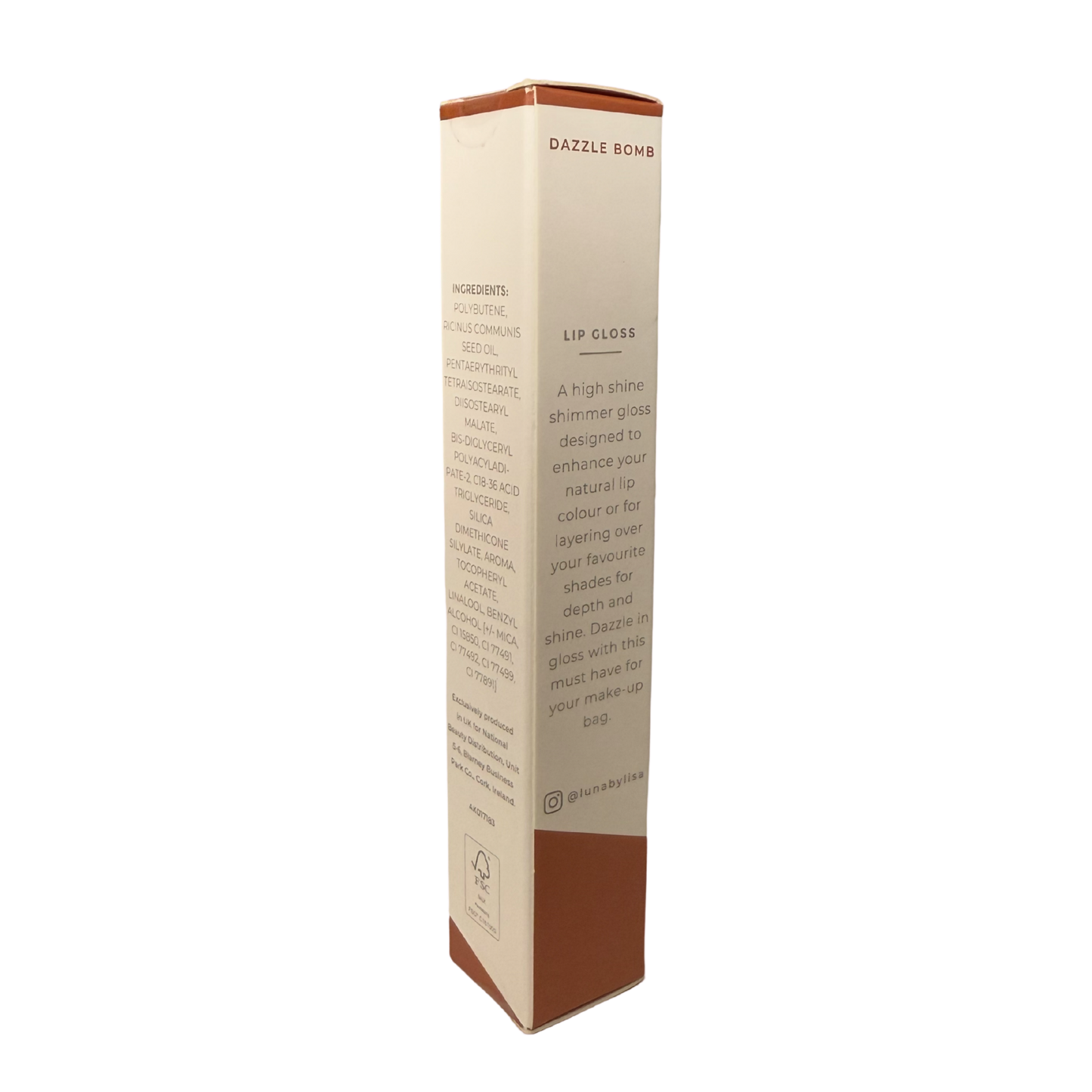 LUNA BY LISA JORDAN DAZZLE BOMB LIP GLOSS