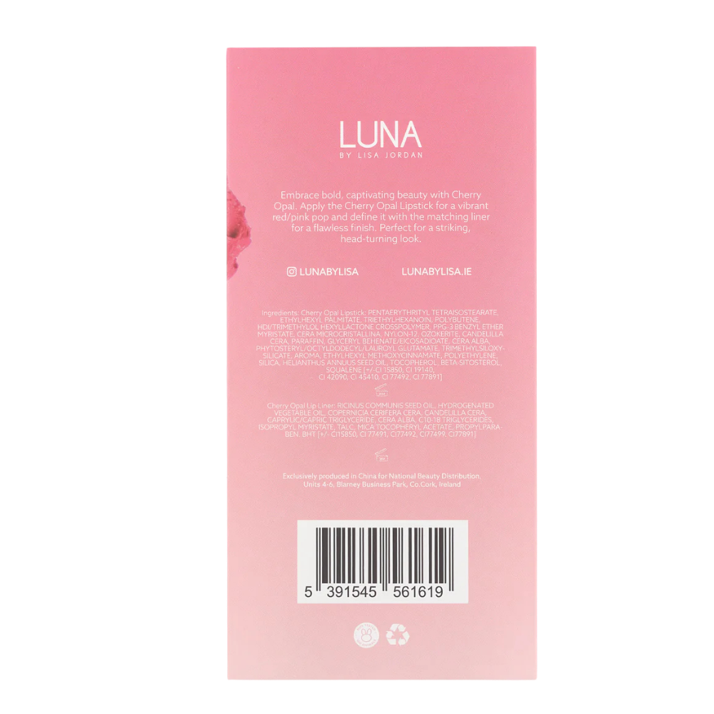 LUNA BY LISA JORDAN - CHERRY OPAL LIP KIT