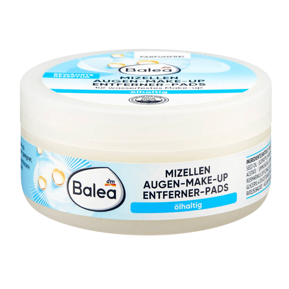 BALEA - MICELLAR OIL BASED EYE MAKEUP REMOVER PADS