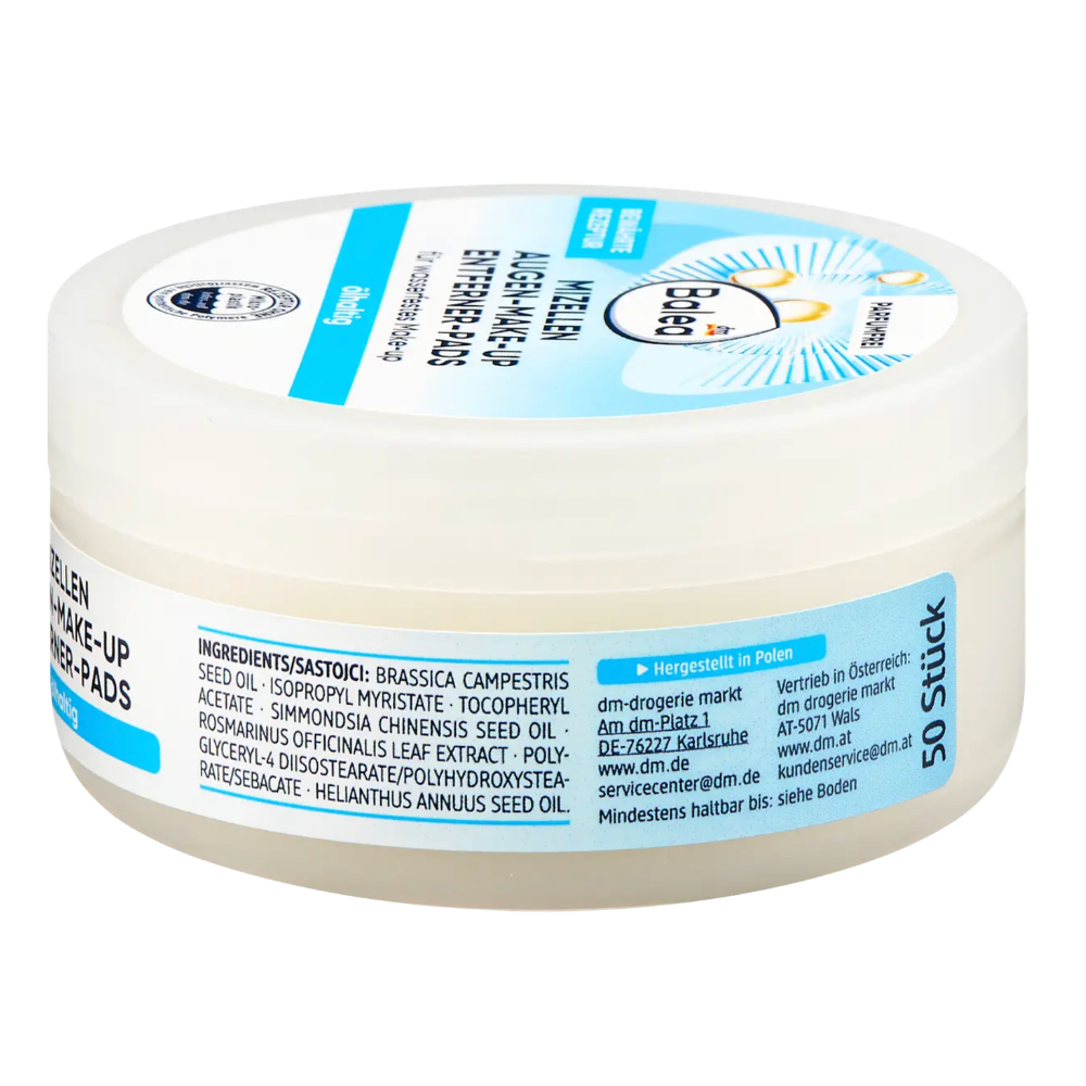 BALEA - MICELLAR OIL BASED EYE MAKEUP REMOVER PADS