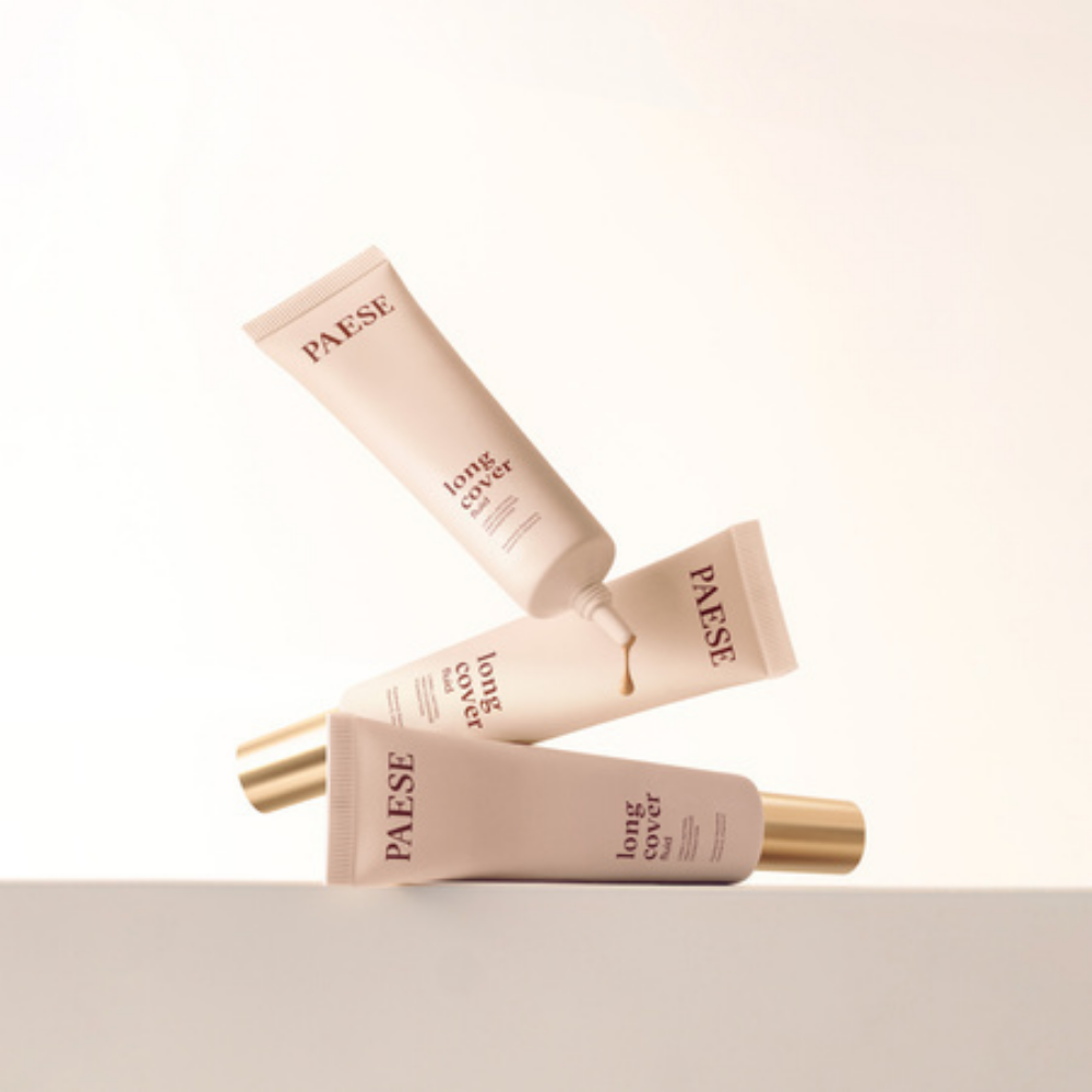 PAESE Long Cover Fluid Tube - 1.5 Beige - 30 ml