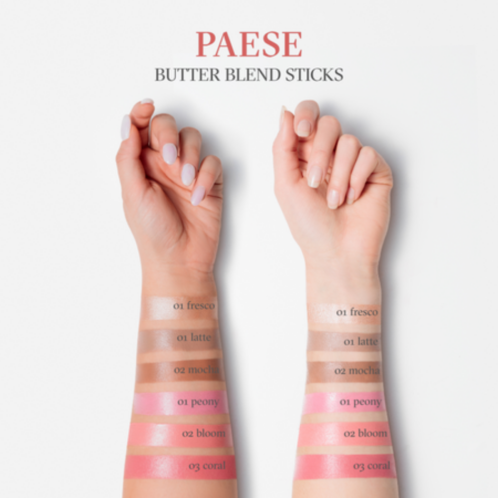 PAESE Butter Blend Blush Stick - 01 Peony - 6 g