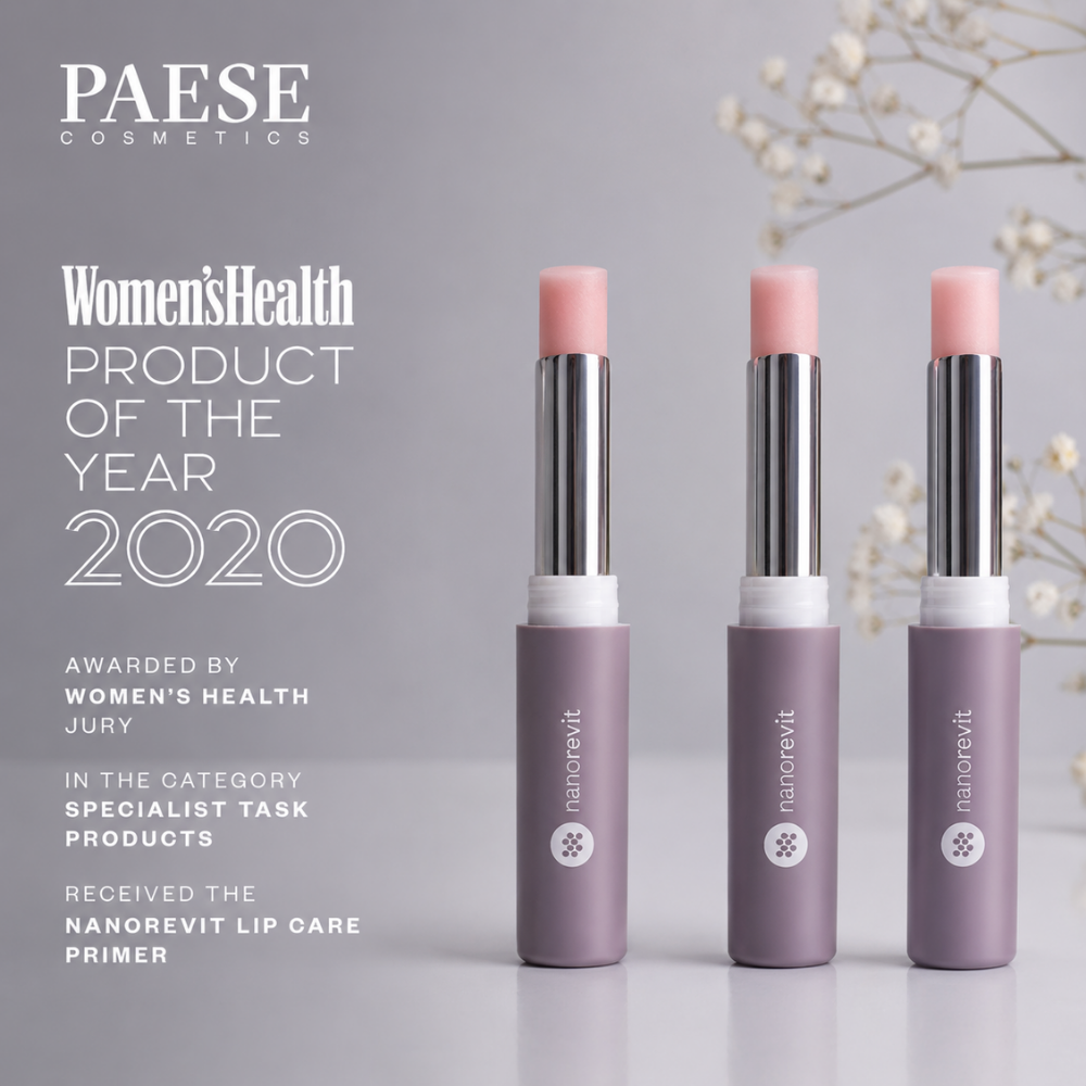 PAESE Nanorevit Lip Care Primer - No 40 Light Pink - 2.2 g