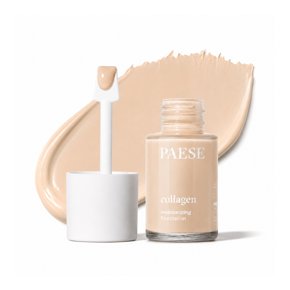 PAESE Collagen Moisturizing Foundation - 301N Light Beige - 30 ml