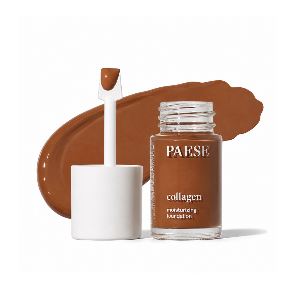 PAESE Collagen Moisturizing Foundation - 307W Walnut - 30 ml