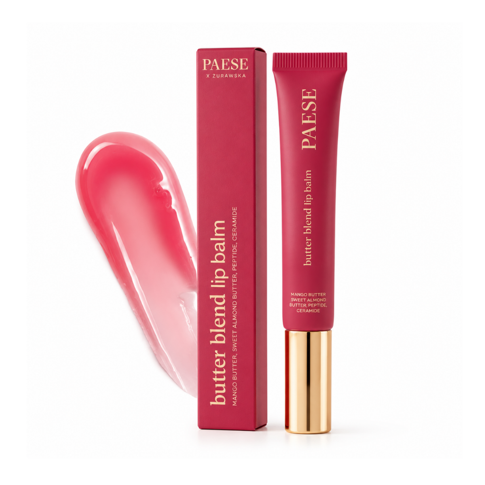 PAESE Butter Blend Lip Balm - 04 Raspberry Glaze - 9 ml
