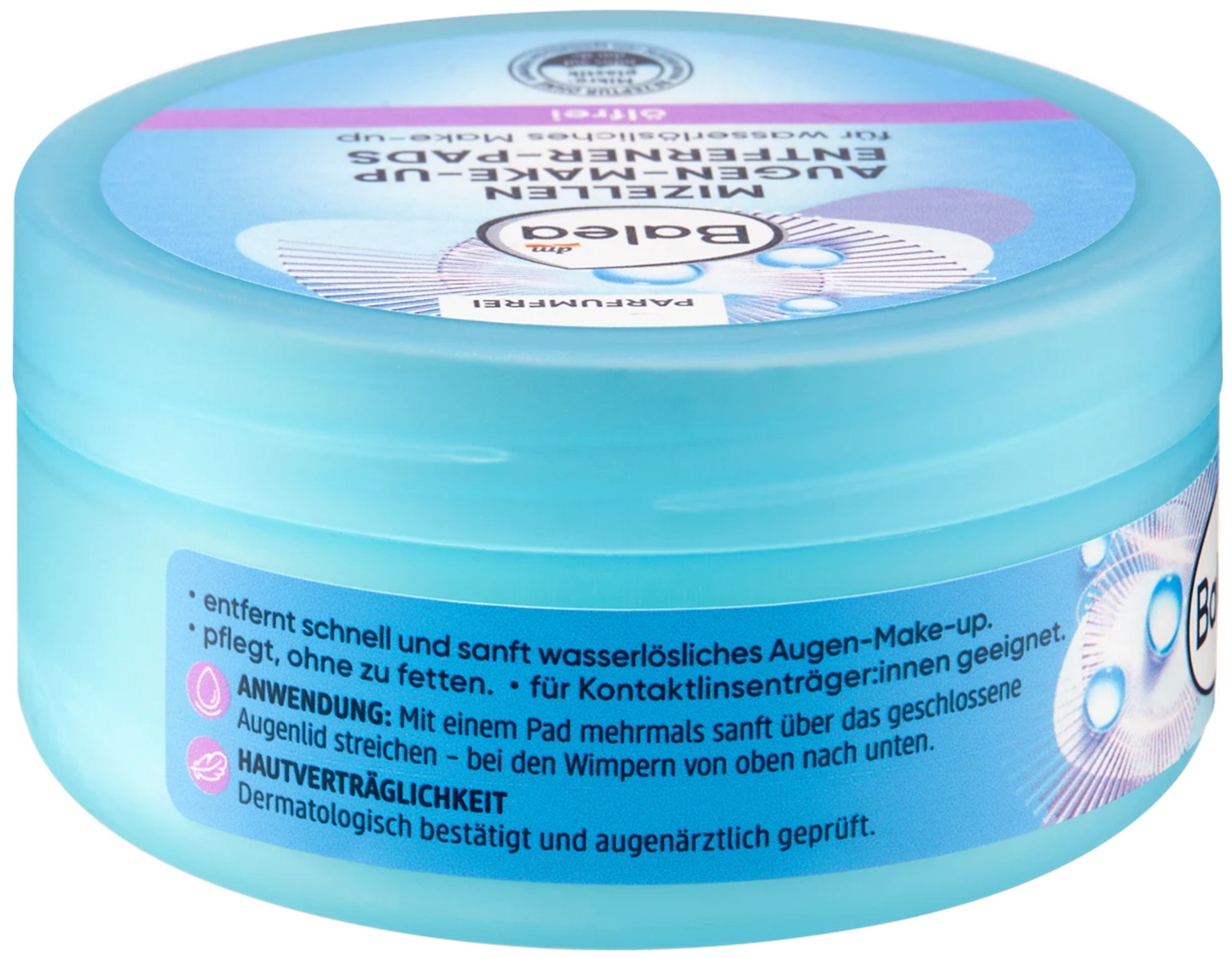 BALEA - OIL-FREE EYE MAKEUP REMOVER PADS