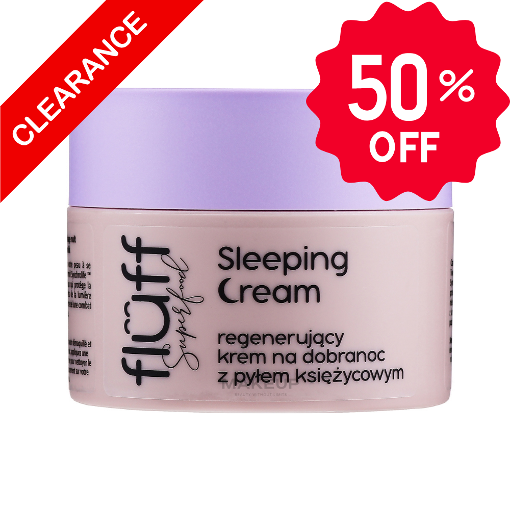 NIGHT FACE CREAM | MOONLIGHT SLEEPING CREAM - FLUFF - 50ml
