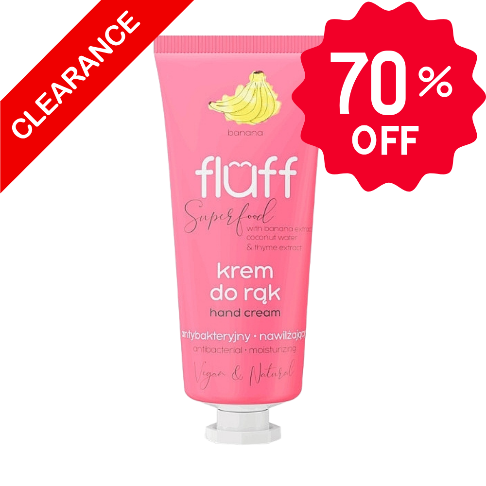 FLUFF - MOISTURISING BANANA HAND CREAM - 50ml