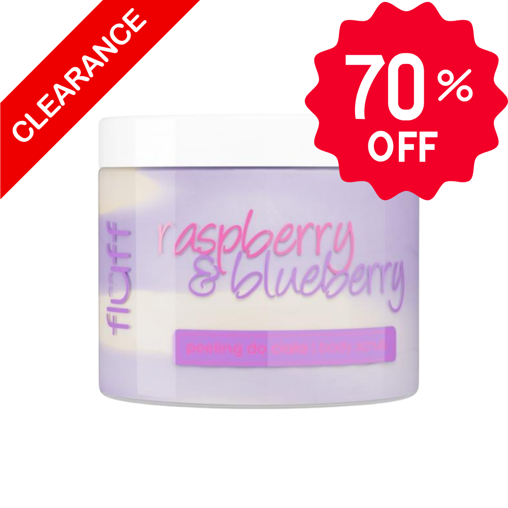 Fluff Blueberry & Raspberry Body Scrub 160ml