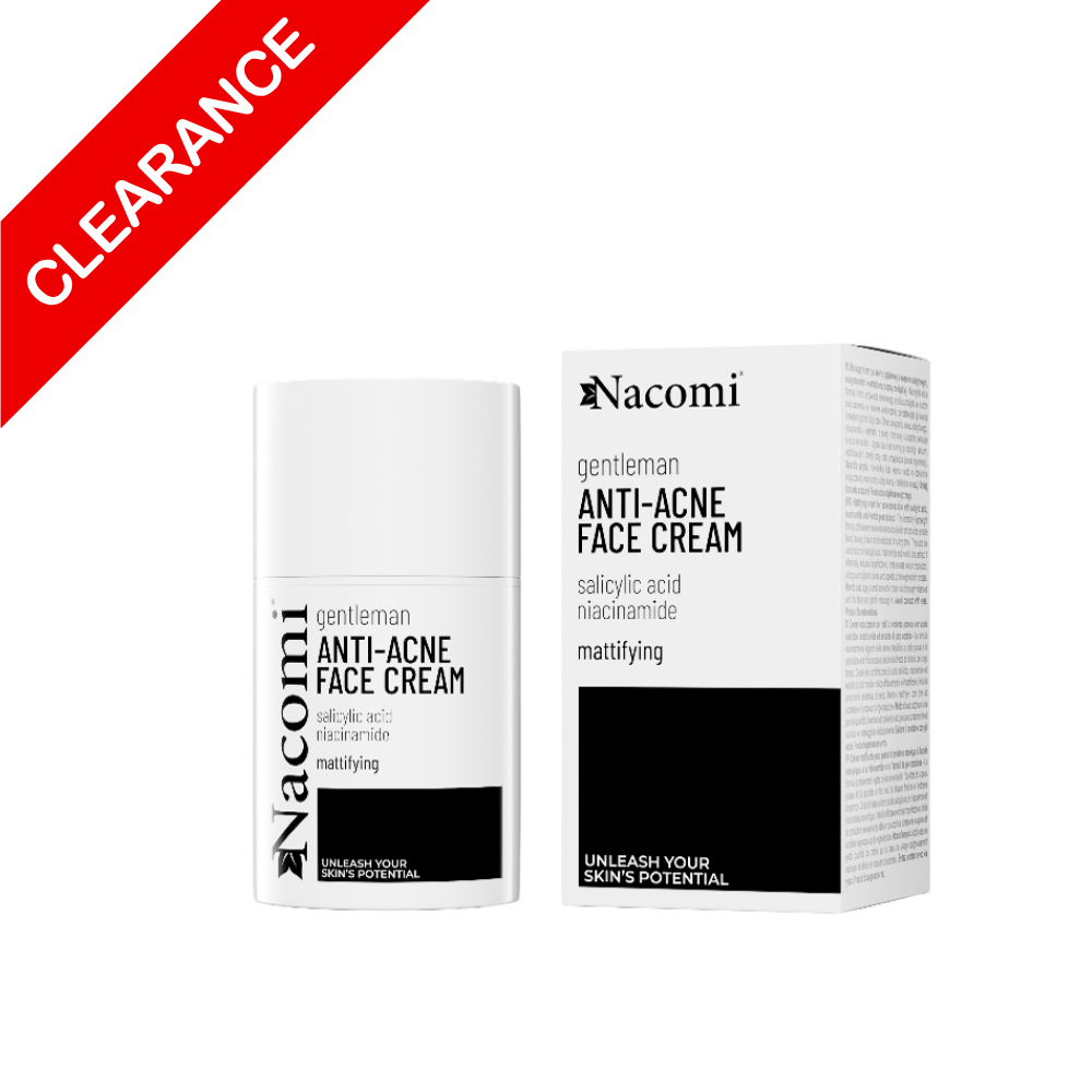 Acne Cream for Men – Mattifying Face Cream 50ml