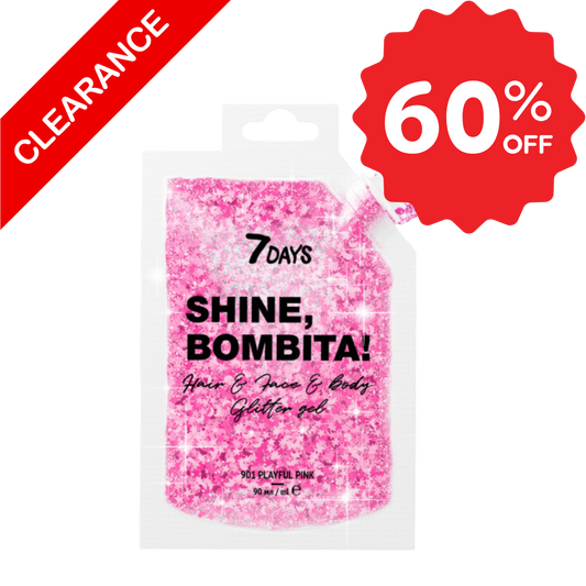 GEL GLITTER FOR FACE, HAIR & BODY - PINK - B.COLOUR
