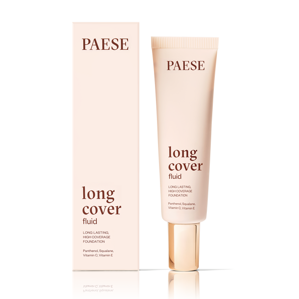 PAESE Long Cover Fluid Tube 01 Light Beige packaging
