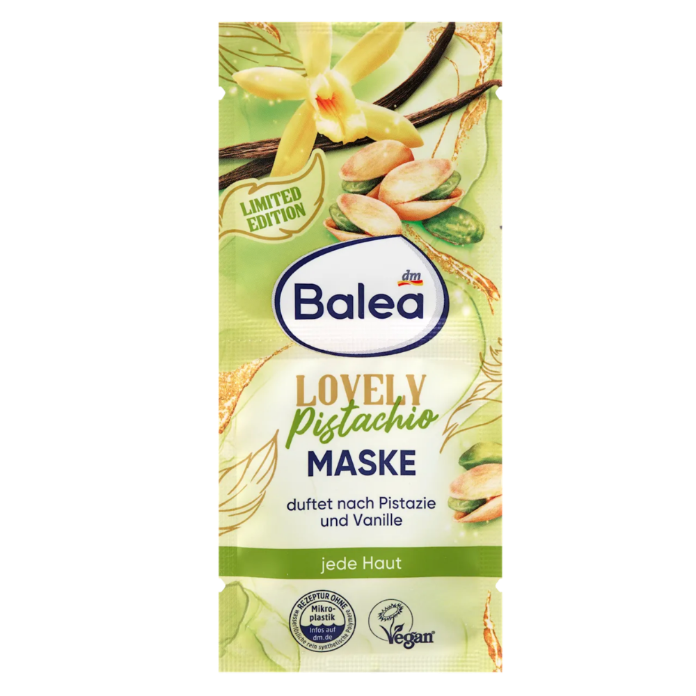 BALEA - CREAM MASK - LOVELY PISTACHIO - 2 x 8ml