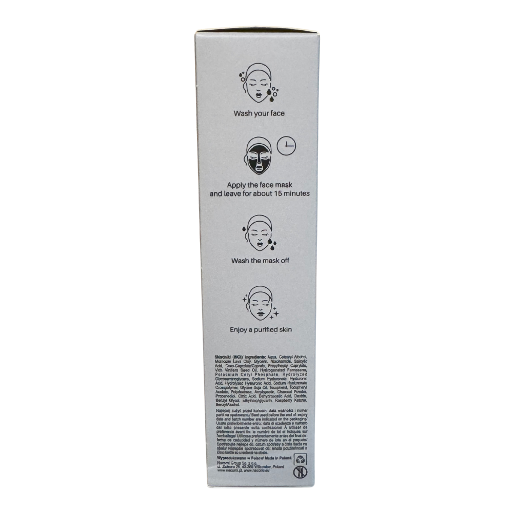 NO MORE PORES FACE MASK - 50ml - Vegan - NACOMI