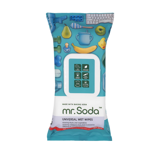 InSoda: Mr.Soda Universal Wet Wipes, 80 pcs