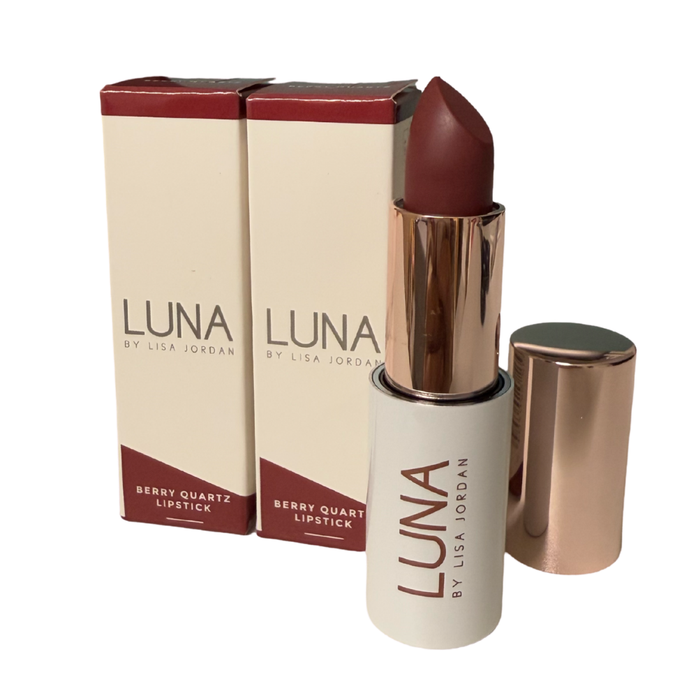 LUNA BY LISA JORDAN - LIPSTICK - BERRY QUARZ