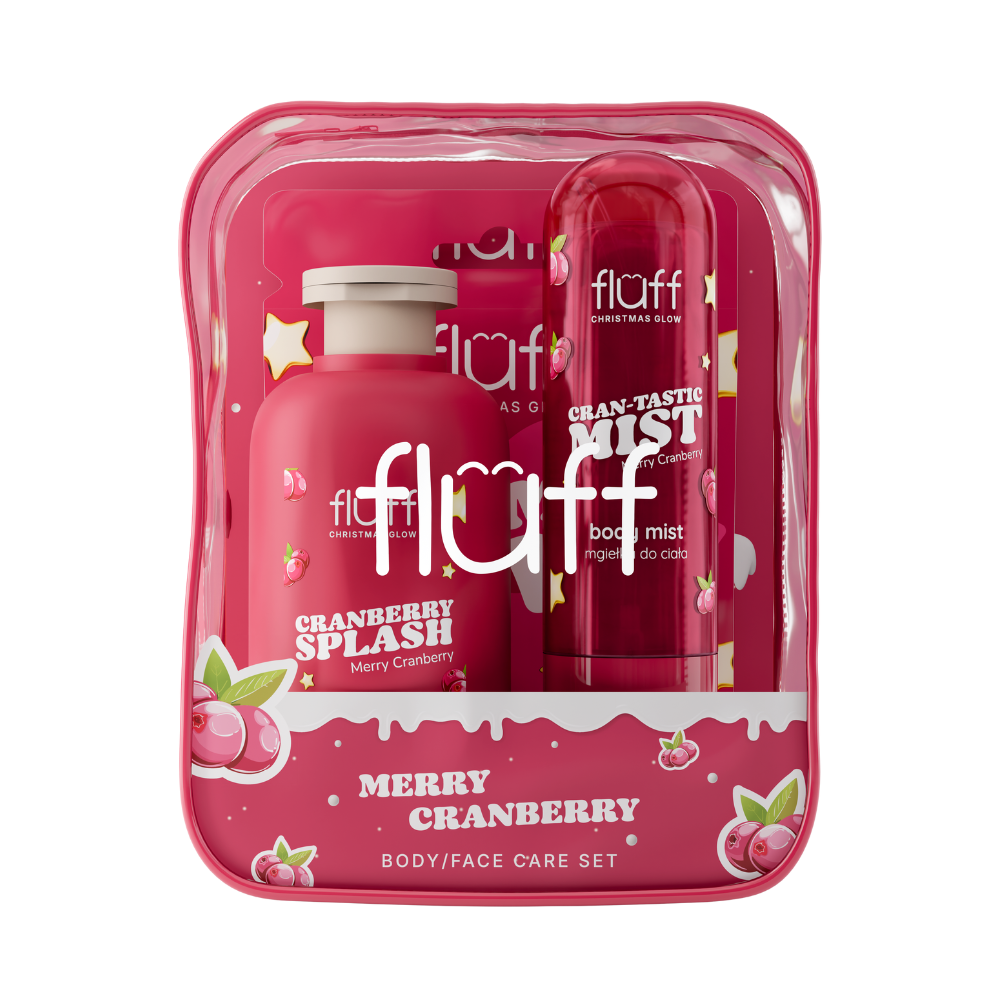 FFLUFF - ACE & BODY CARE GIFT SET - MERRY CRANBERRY