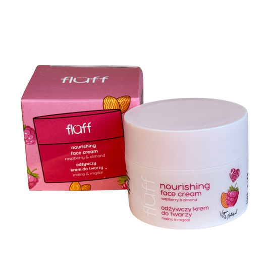 NOURISHING FACE CREAM - RASPBERRY & ALMOND - 50ml