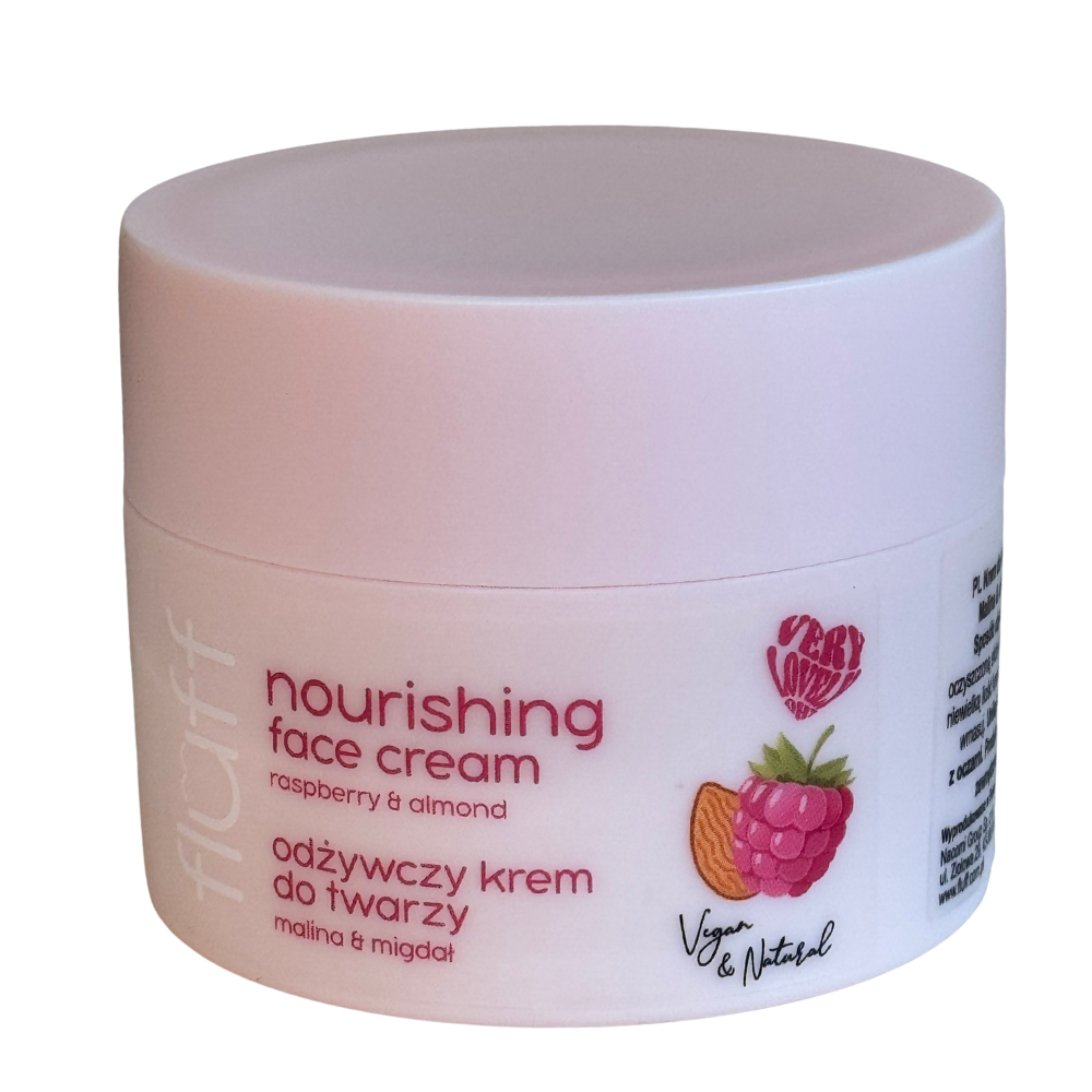 DAMAGED BOX! - NOURISHING FACE CREAM - RASPBERRY & ALMOND