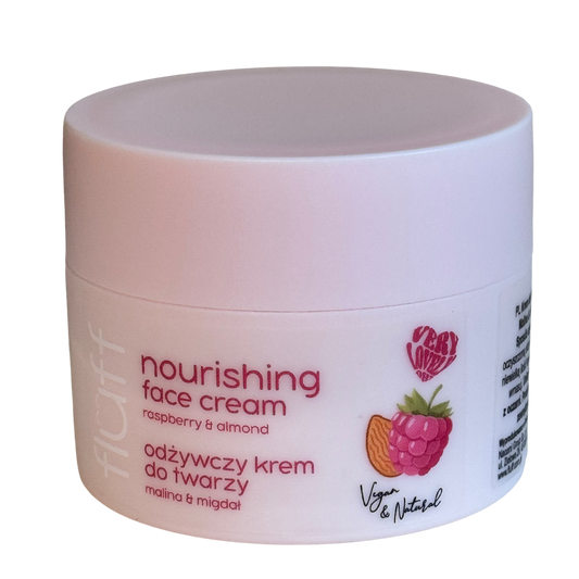 DAMAGED BOX! - NOURISHING FACE CREAM - RASPBERRY & ALMOND