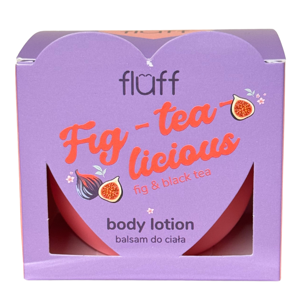 FLUFF -BODY LOTION FIG-TEALICIOUS - FIG & BLACK TEA - 150ml