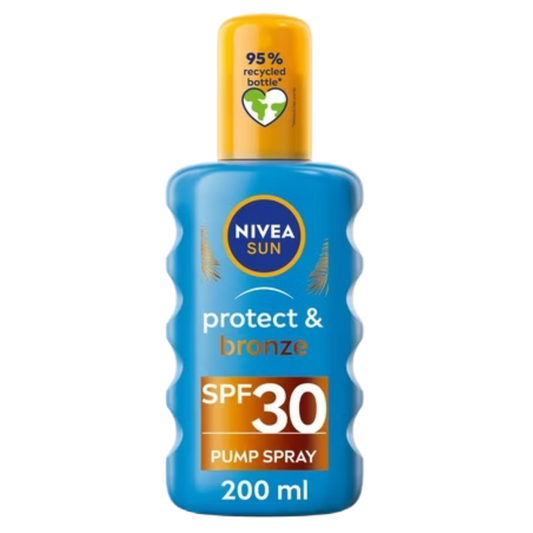 Nivea Sun Protect & Bronze Sun Spray 200ml SPF30