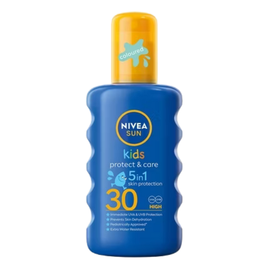 Nivea Moisturizing Kids Sunscreen Spray Kids SPF30 with Blooming Color 200ml