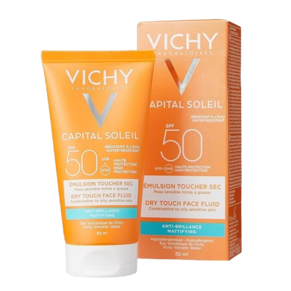 Vichy Capital Soleil Mattifying Face Dry Touch Sun Cream SPF 50 - 50ml