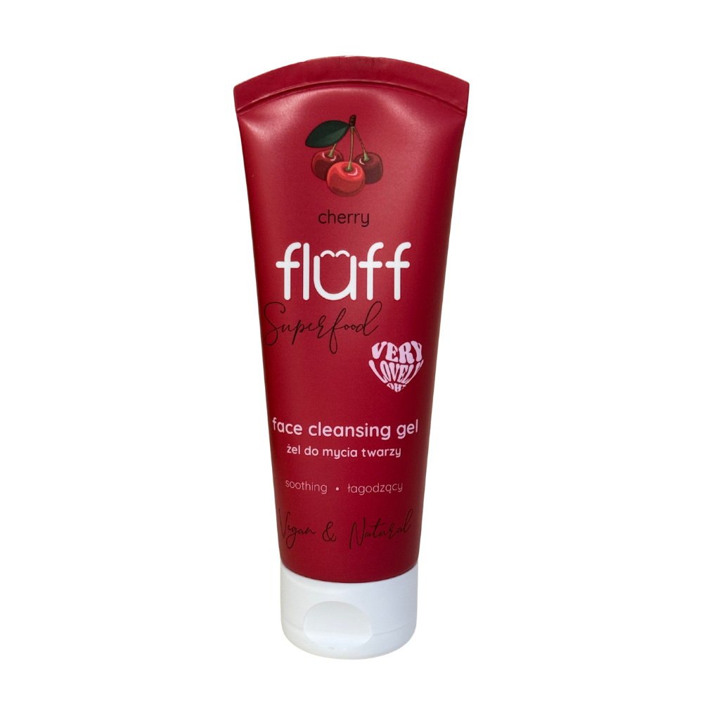 FLUFF -SOOTHING FACE CLEANSING GEL - CHERRY - 75ml