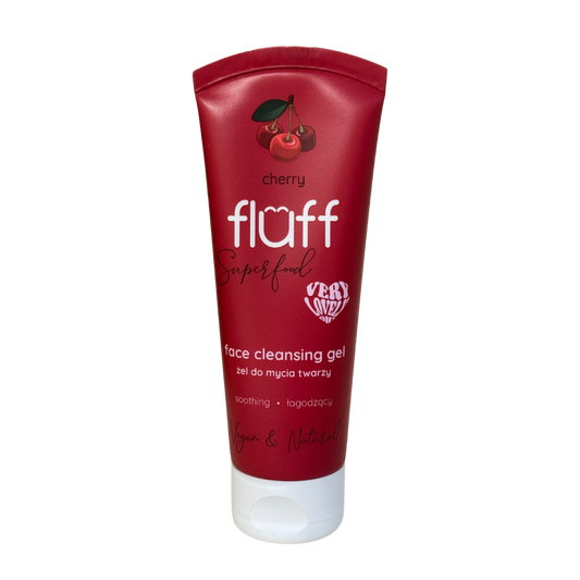 FLUFF SOOTHING FACE CLEANSING GEL - CHERRY - 75ml