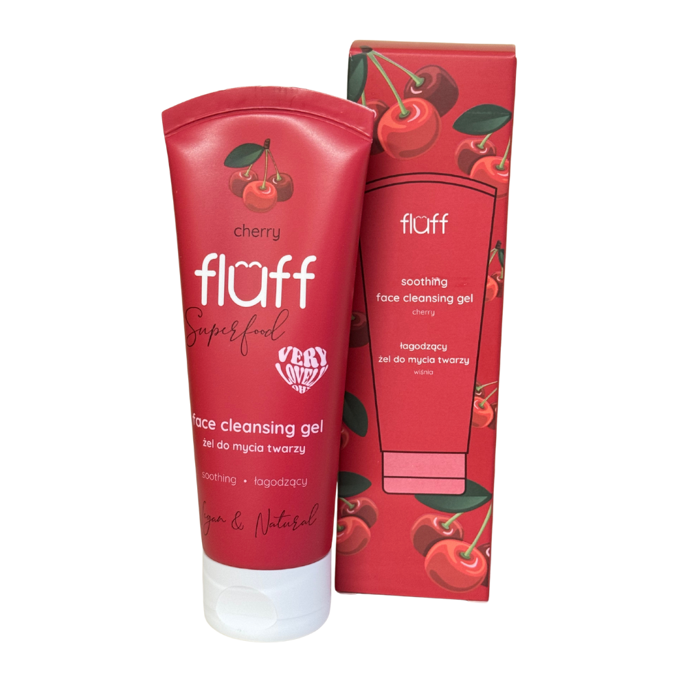 FLUFF -SOOTHING FACE CLEANSING GEL - CHERRY - 75ml