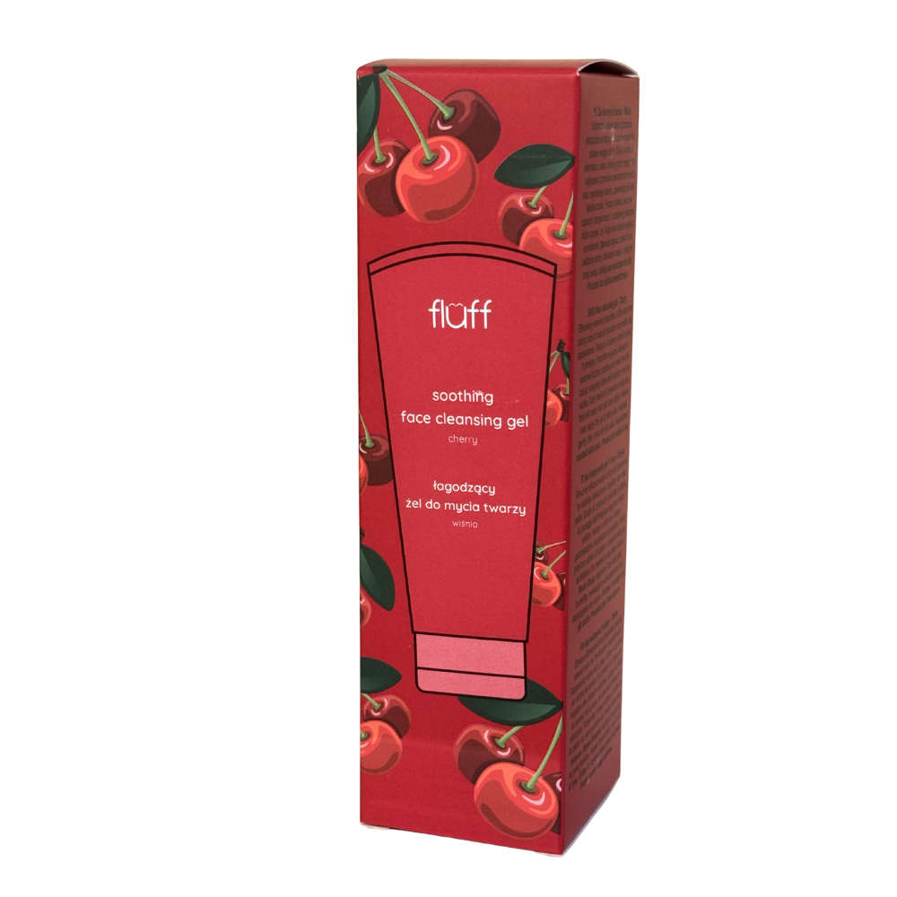 FLUFF -SOOTHING FACE CLEANSING GEL - CHERRY - 75ml