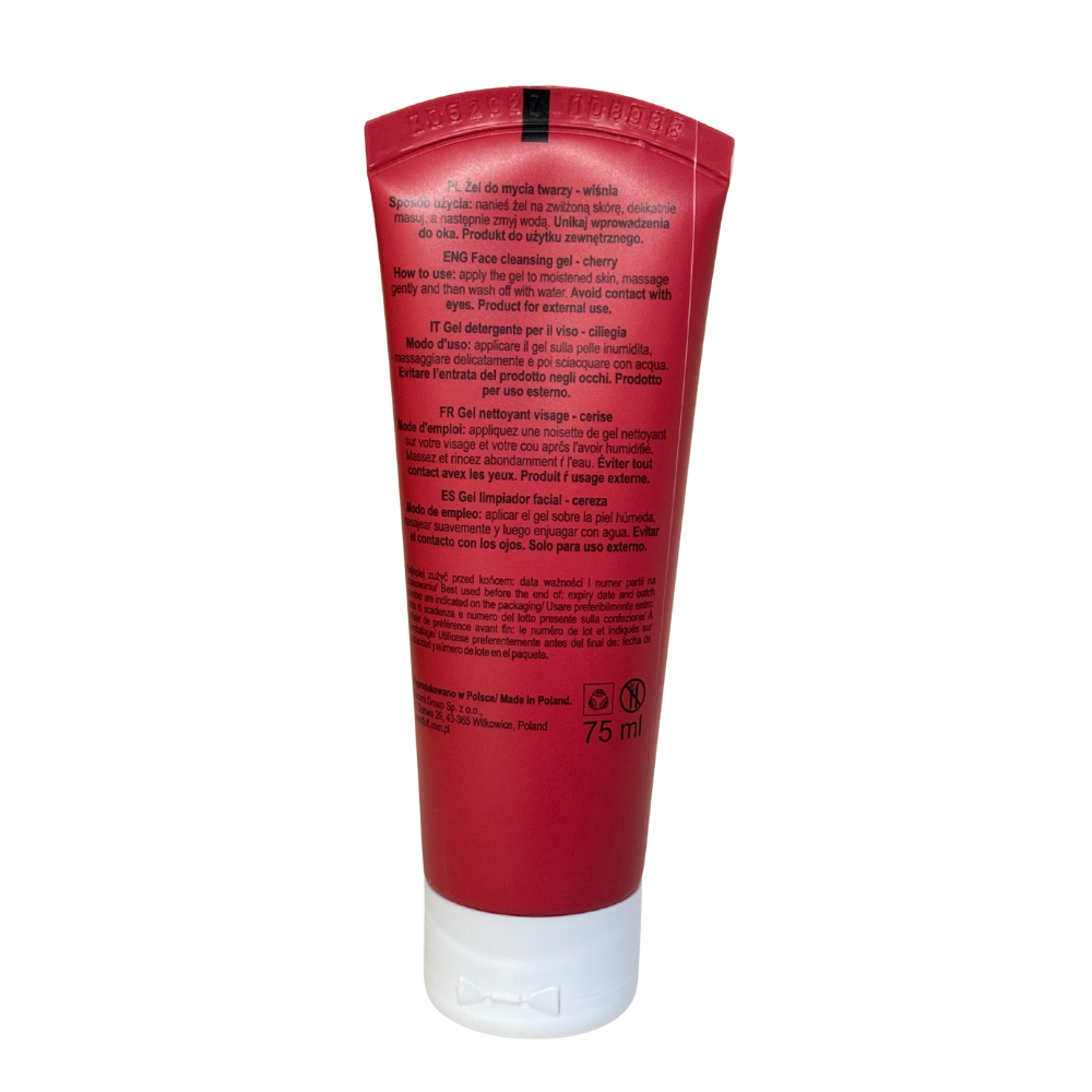 FLUFF -SOOTHING FACE CLEANSING GEL - CHERRY - 75ml