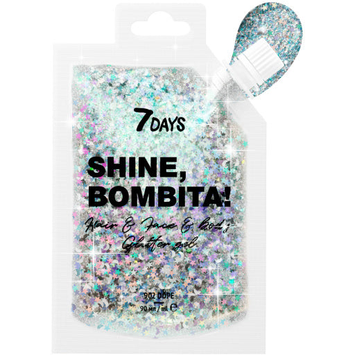 GEL GLITTER FOR FACE, HAIR & BODY - DOPE